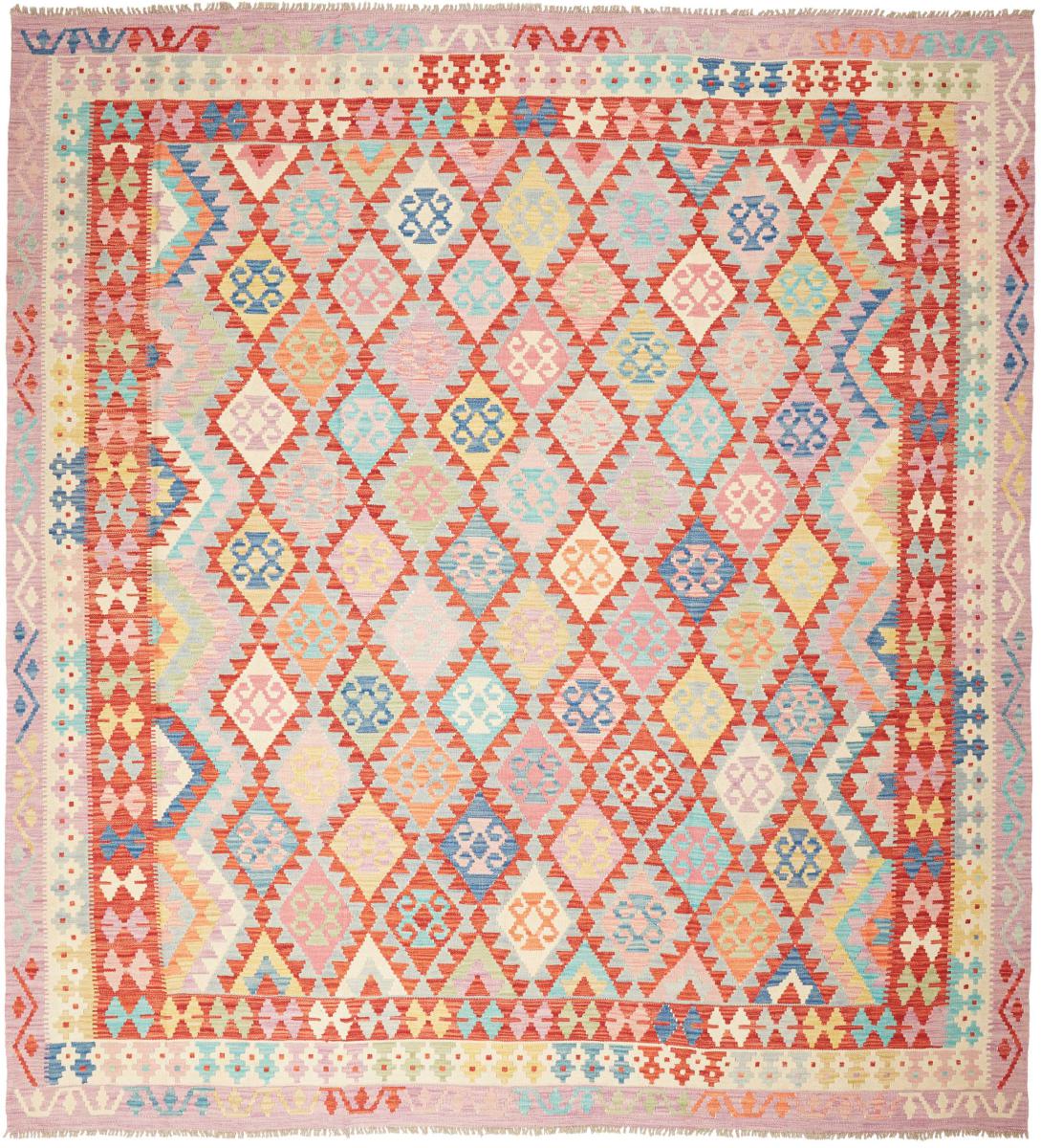 Afgán szőnyeg Kilim Afgán 286x266 286x266, Perzsa szőnyeg szőttesek