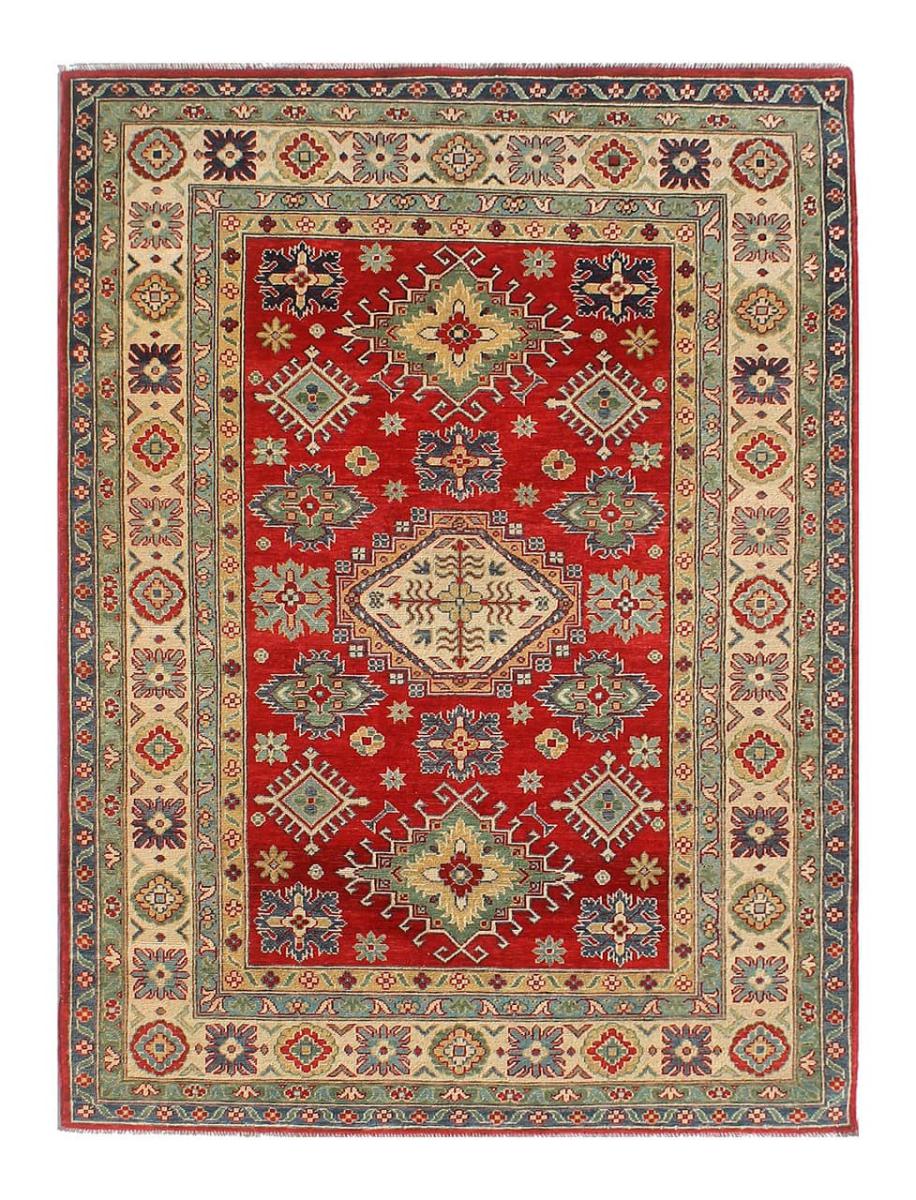 Afghanska mattan Kazak Ghazni 245x166 245x166, Persisk matta Knuten för hand
