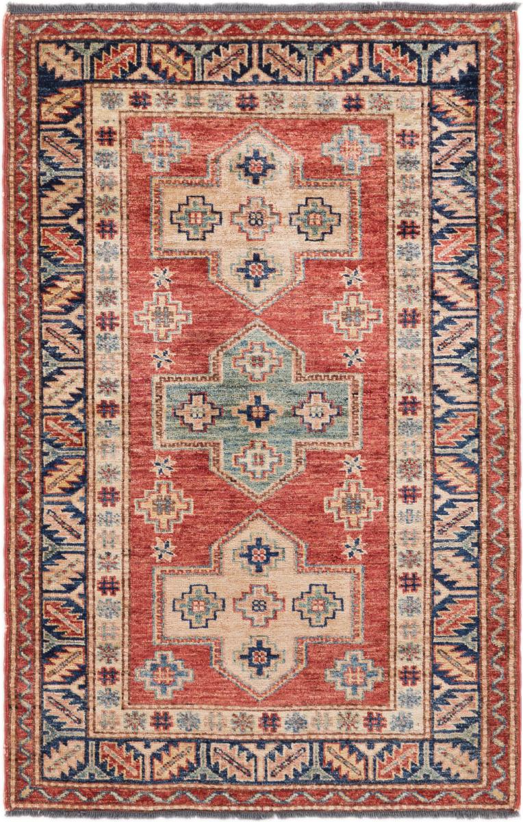 Afghaans tapijt Super Kazak 128x82 128x82, Perzisch tapijt Handgeknoopte