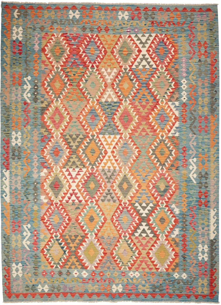 Tapete afegão Kilim Afegão 357x257 357x257, Tapete persa Tecido à mão