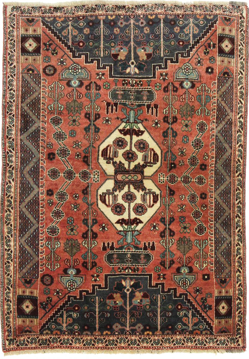 Tapete persa Ghashghai 156x114 156x114, Tapete persa Atado à mão