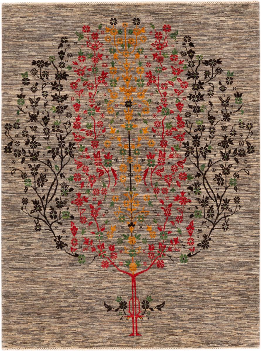 Alfombra persa Persia Gabbeh Loribaft Nowbaft 198x147 198x147, Alfombra persa Anudado a mano