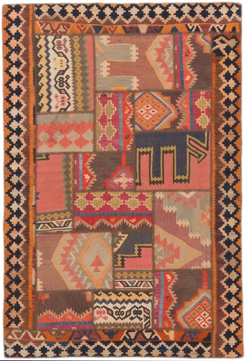 Perzsa szőnyeg Kilim Patchwork 180x120 180x120, Perzsa szőnyeg szőttesek