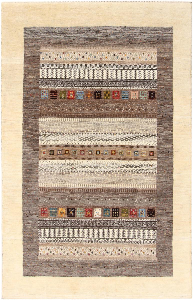 Perzsa szőnyeg Perzsa Gabbeh Loribaft Nature 6'6"x4'2" 6'6"x4'2", Perzsa szőnyeg Kézzel csomózva