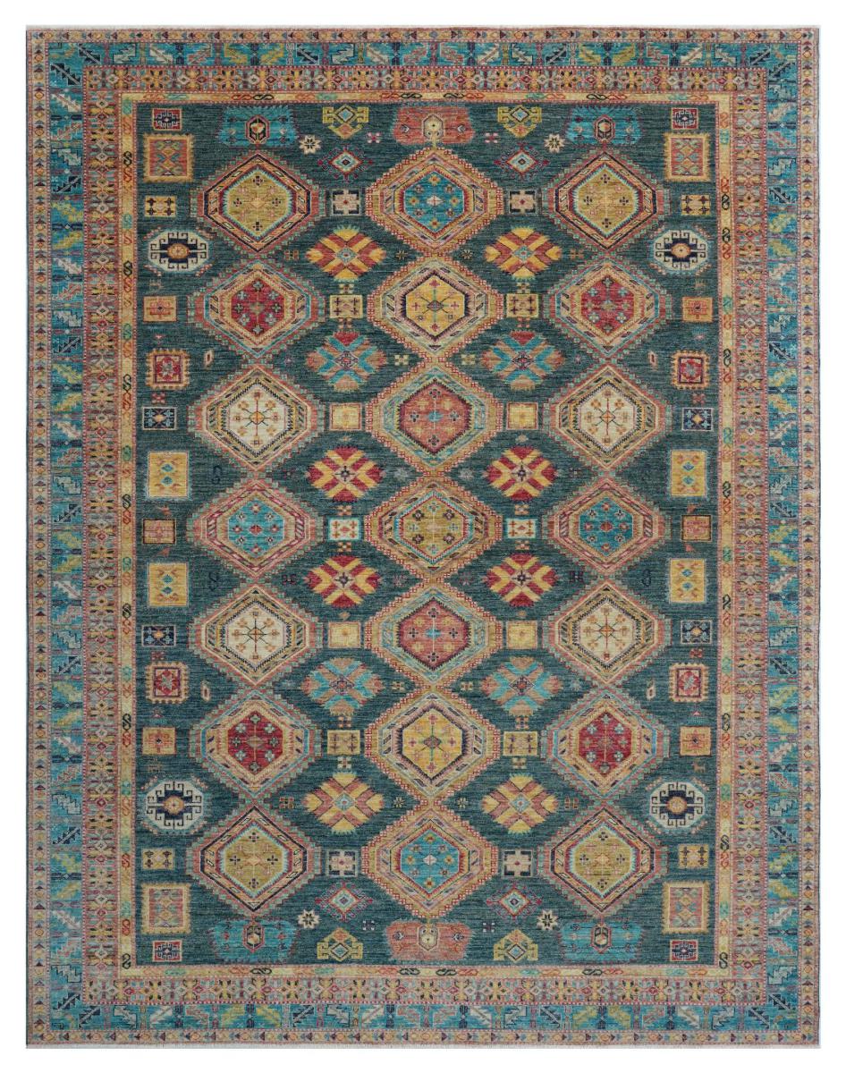 Pakistaans tapijt Super Kazak 313x249 313x249, Perzisch tapijt Handgeknoopte