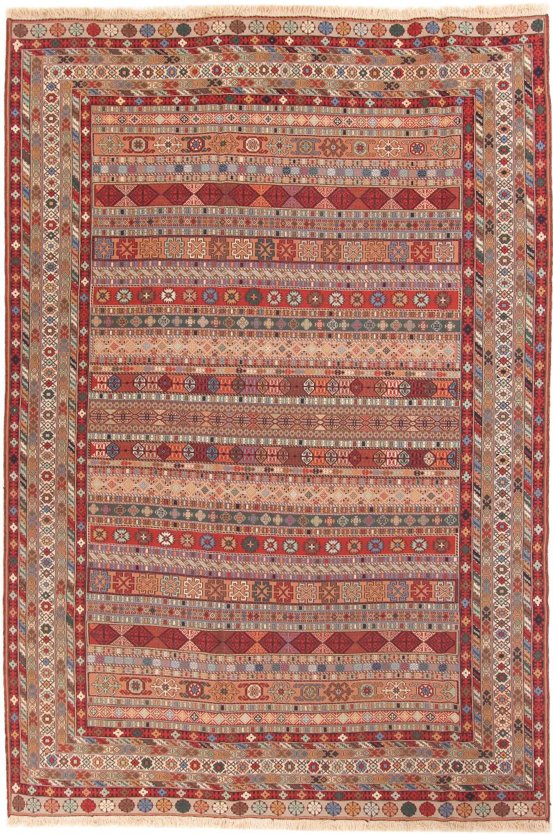 Tapete persa Kilim Soozani 299x200 299x200, Tapete persa Tecido à mão