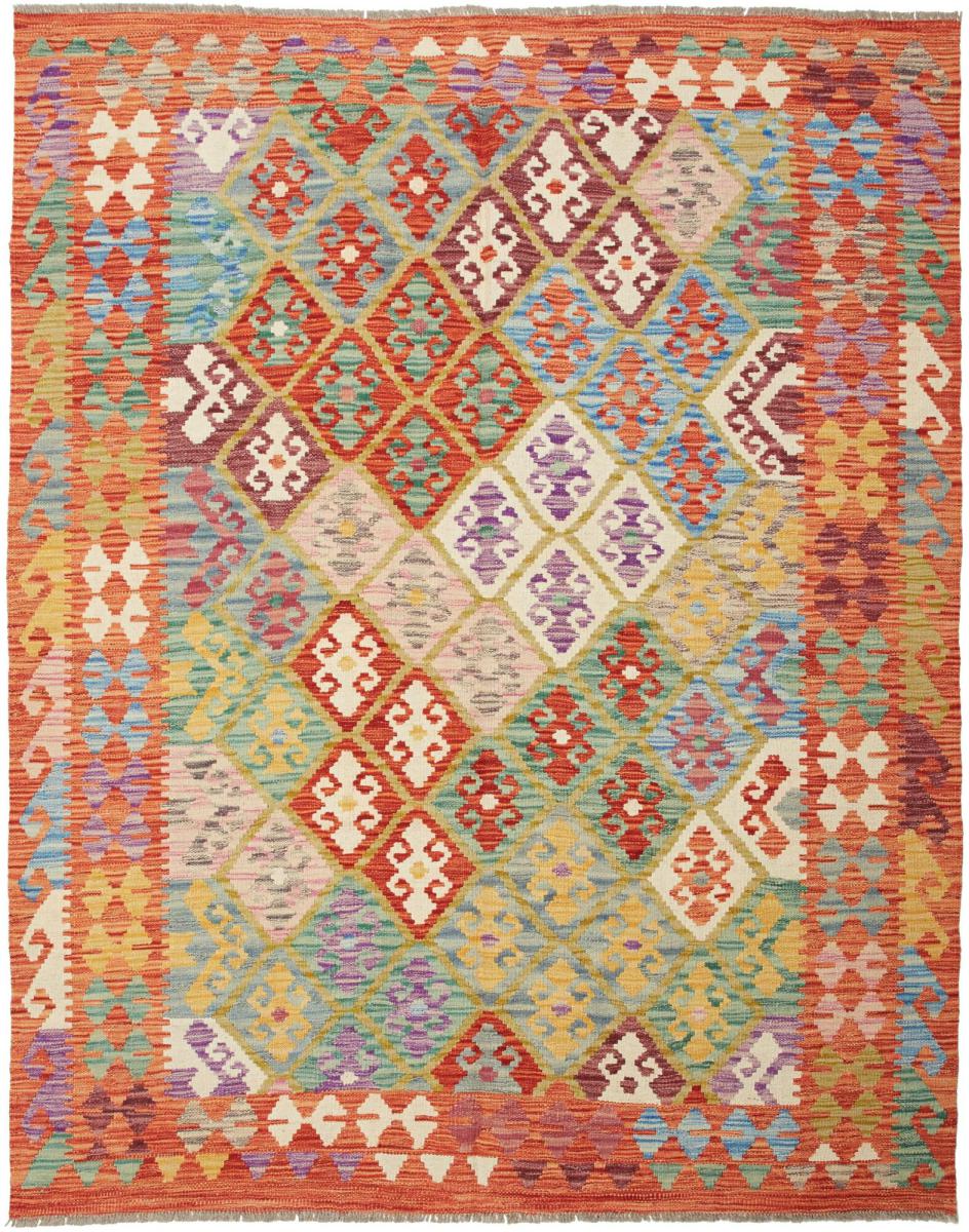 Tapete afegão Kilim Afegão 194x149 194x149, Tapete persa Tecido à mão