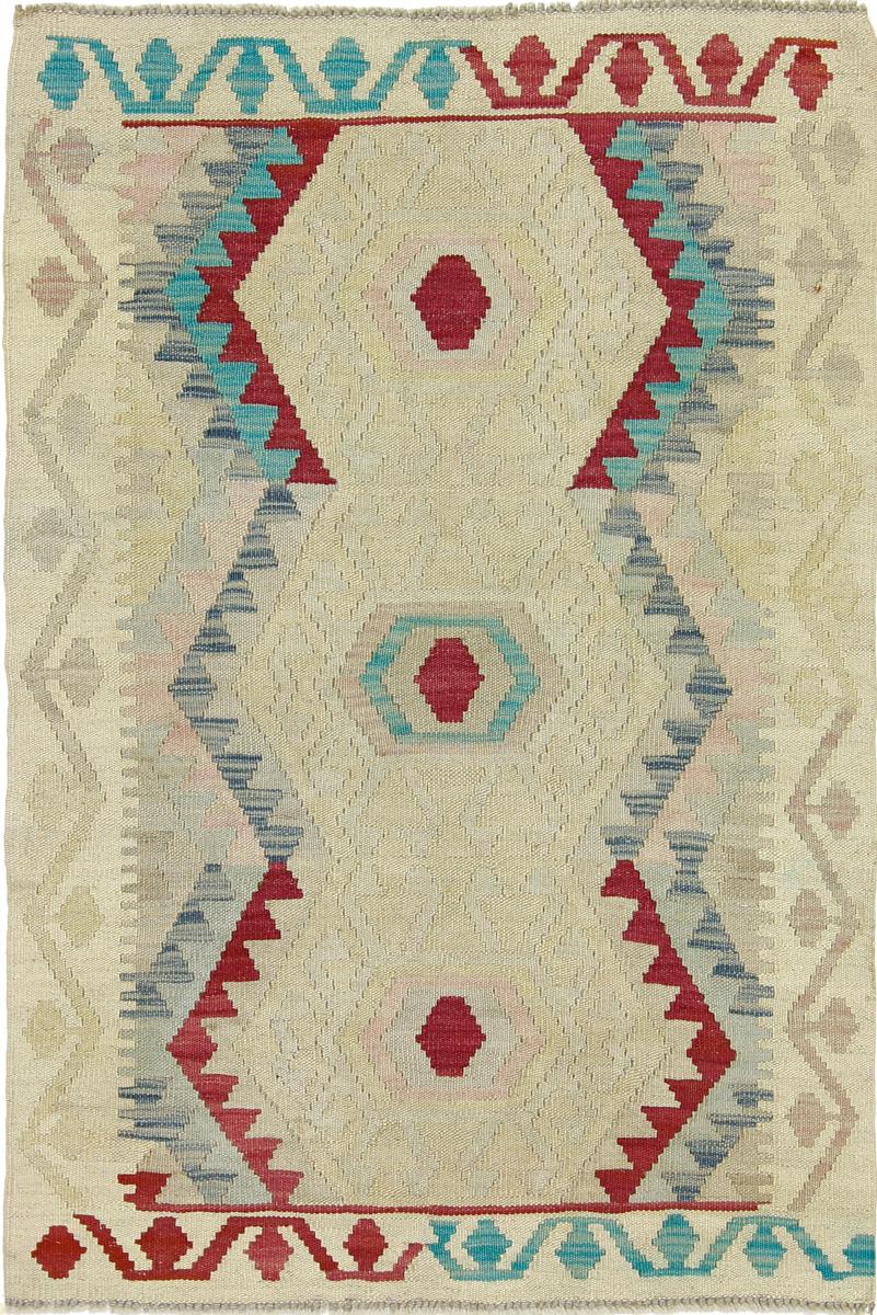 Tapete afegão Kilim Afegão Heritage 121x82 121x82, Tapete persa Tecido à mão