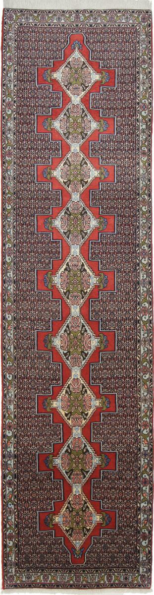 Perzisch tapijt Senneh 377x84 377x84, Perzisch tapijt Handgeknoopte