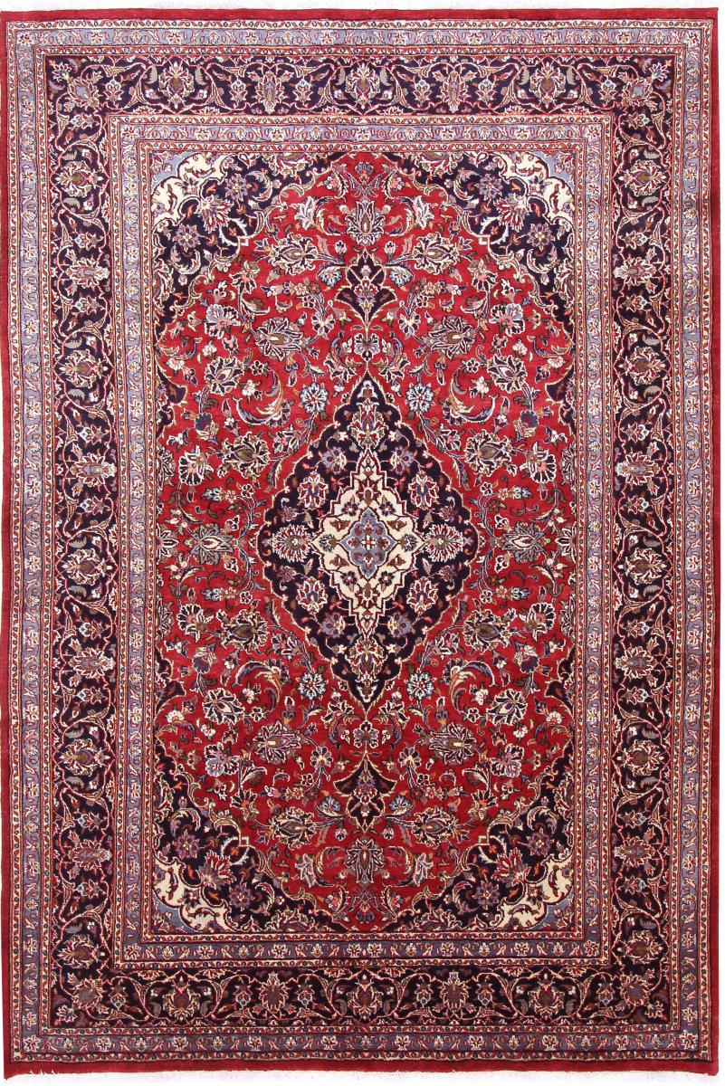 Persisk tæppe Mashhad 296x201 296x201, Persisk tæppe Knyttet i hånden