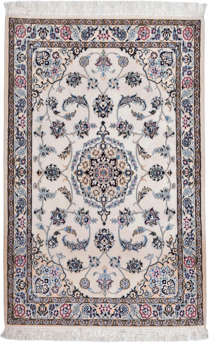 Tapis persan Nain 9La 157x101 157x101, Tapis persan Noué à la main