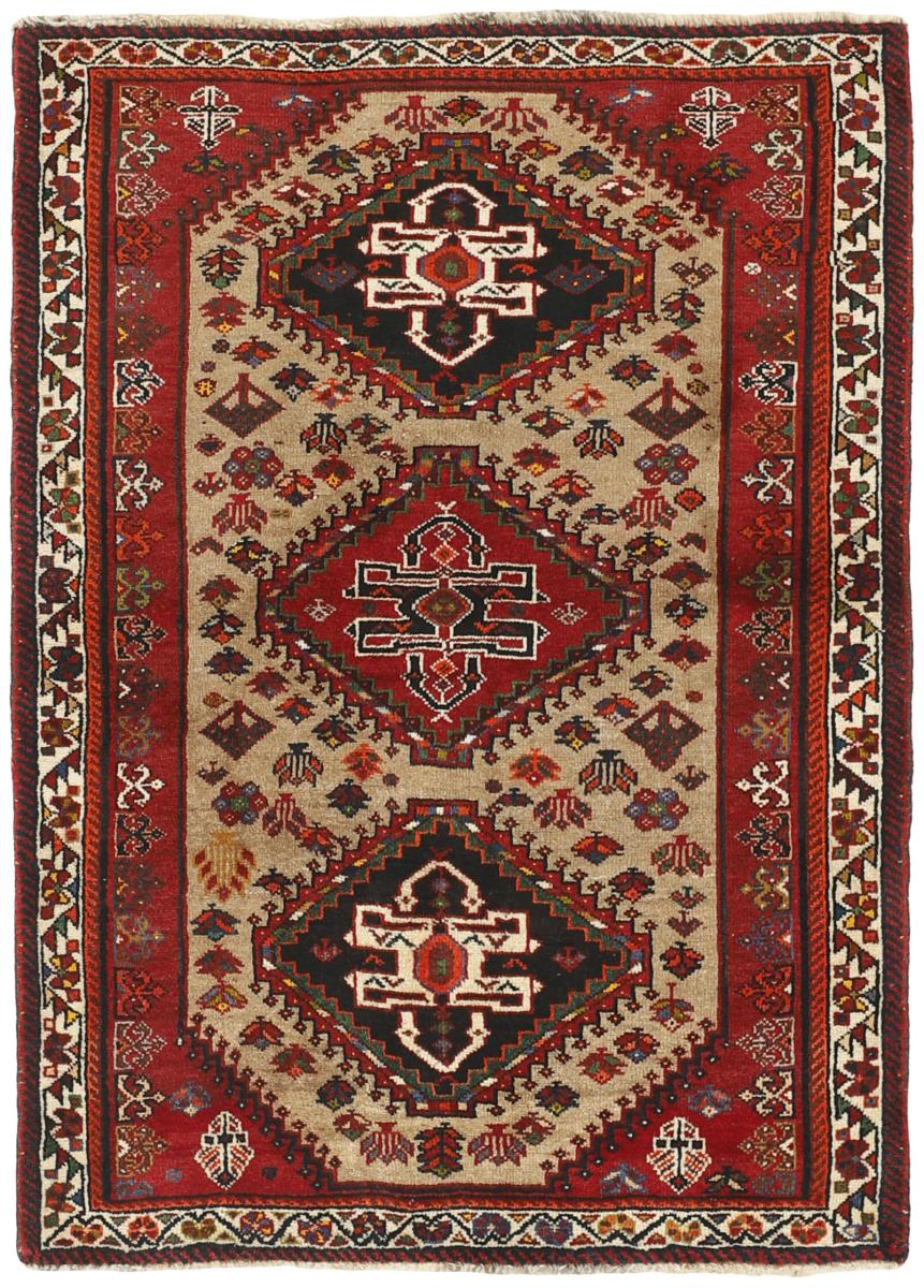 Tapis persan Ghashghai 156x112 156x112, Tapis persan Noué à la main