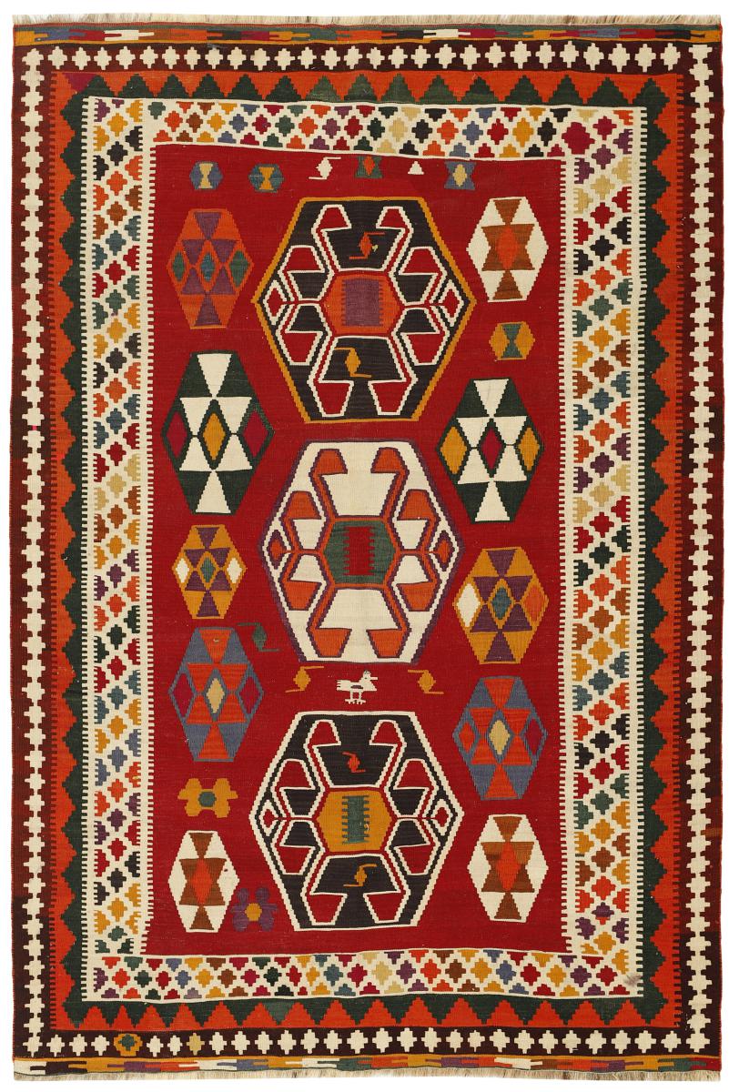 Perzisch tapijt Kilim Fars 241x164 241x164, Perzisch tapijt Handgeweven