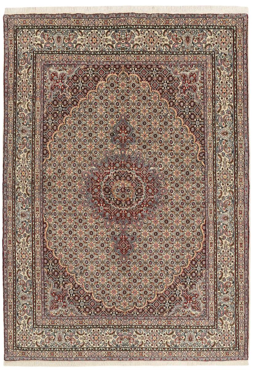 Persian Rug Moud Mahi 238x156 238x156, Persian Rug Knotted by hand