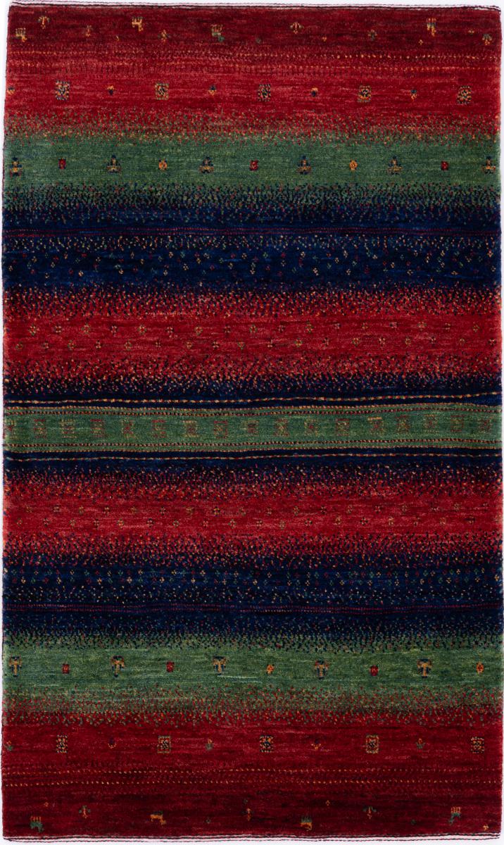 Tapis persan Persan Gabbeh Loribaft Essence 135x79 135x79, Tapis persan Noué à la main