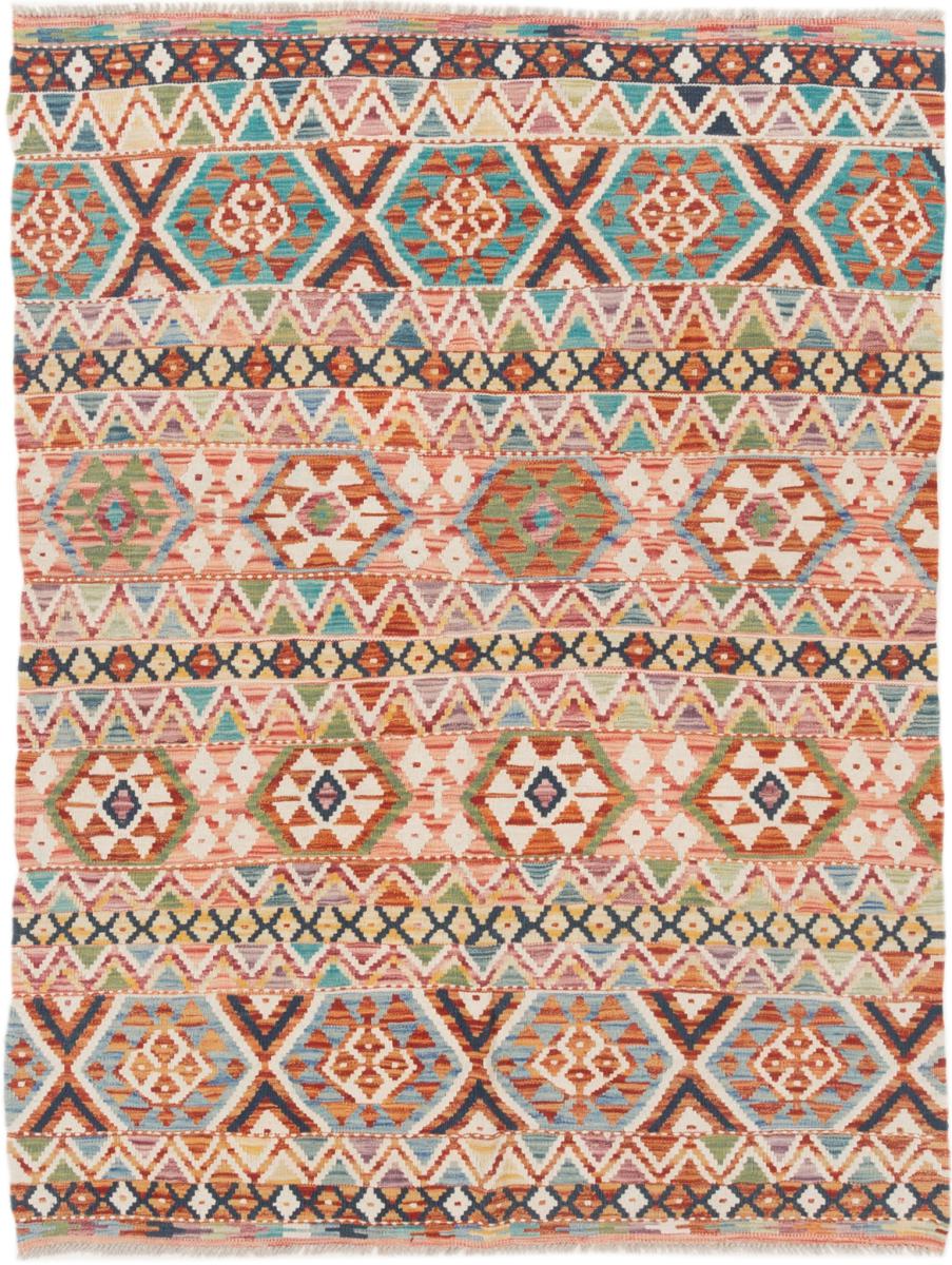 Tapete afegão Kilim Afegão 6'4"x4'10" 6'4"x4'10", Tapete persa Tecido à mão