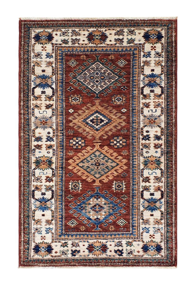 Pakistani rug Kazak 129x80 129x80, Persian Rug Knotted by hand
