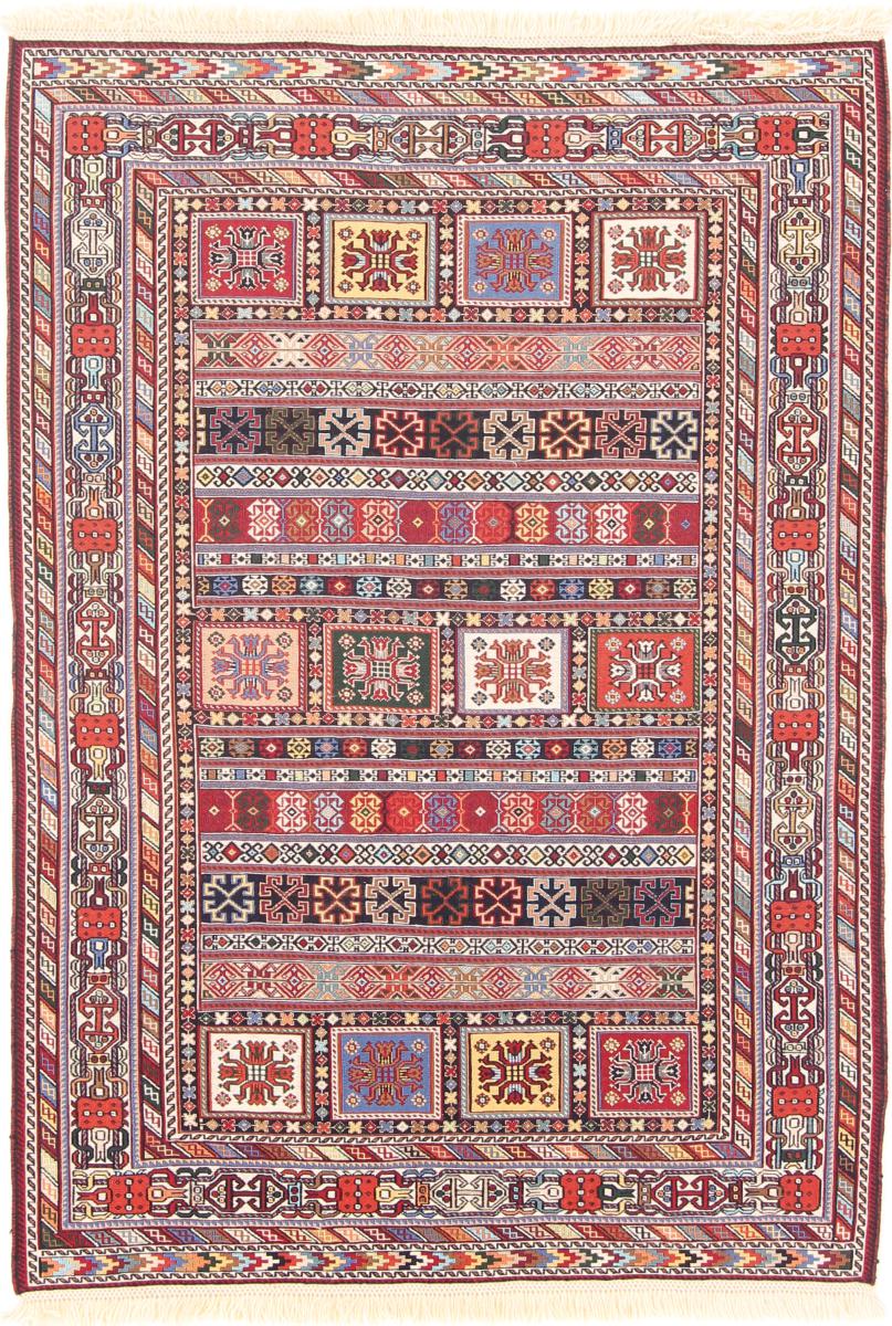 Tapete persa Kilim Soozani 145x100 145x100, Tapete persa Tecido à mão