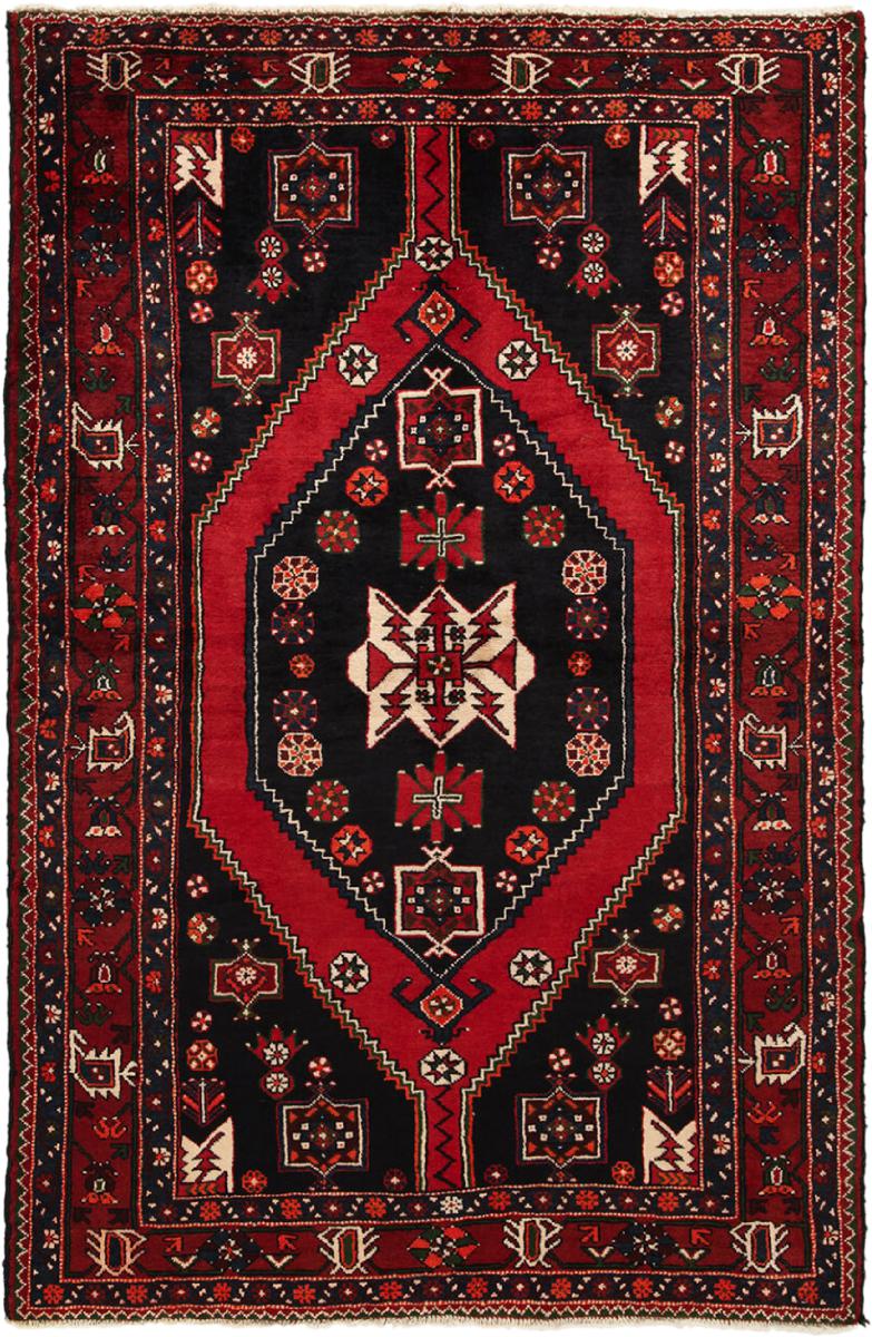 Persian Rug Afshar 224x148 224x148, Persian Rug Knotted by hand