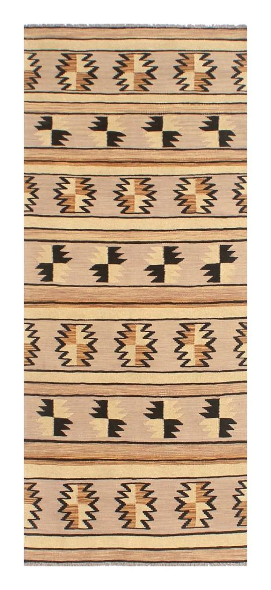Tapis afghan Kilim Afghan 207x81 207x81, Tapis persan Tissé à la main