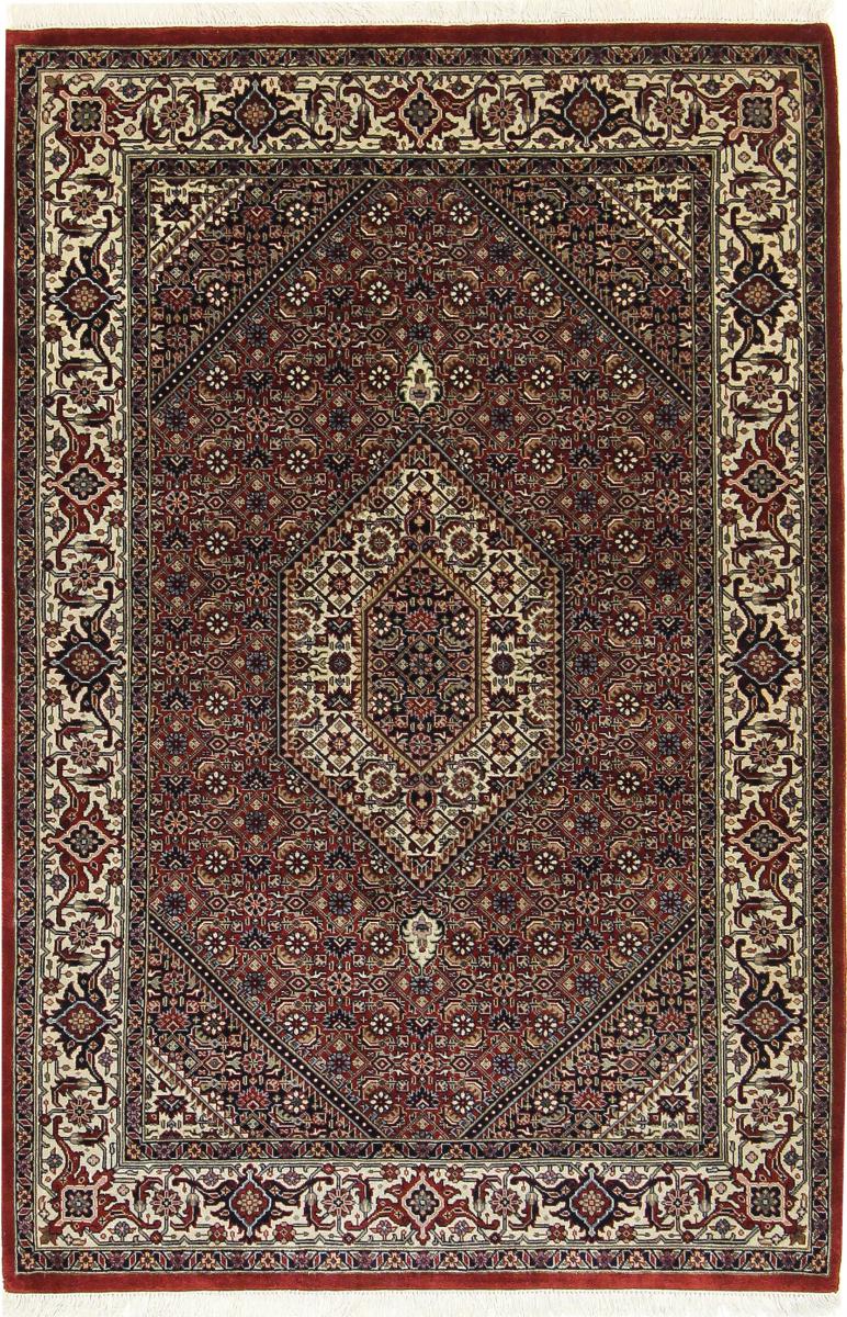 Indo rug Indo Bidjar Super 5'10"x4'2" 5'10"x4'2", Persian Rug Knotted by hand