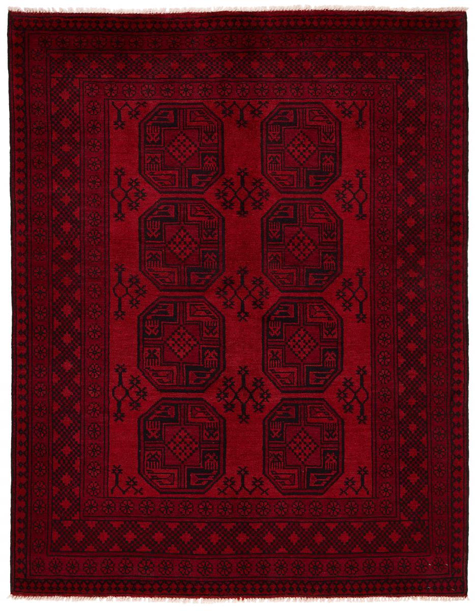 Tapete afegão Afegão Akhche 196x151 196x151, Tapete persa Atado à mão