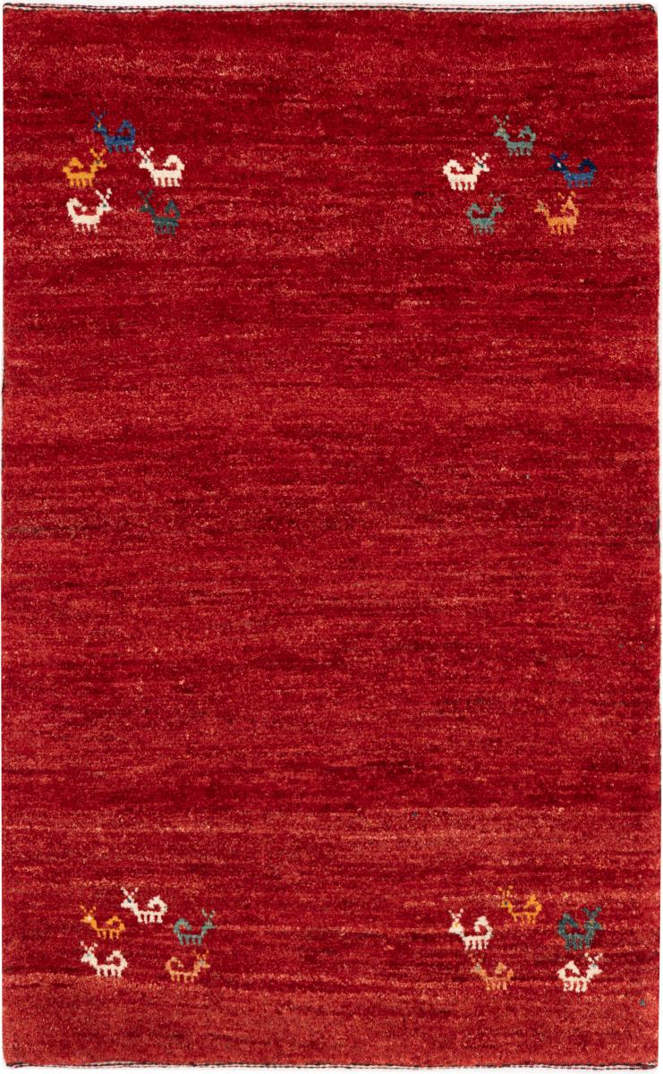 Tapete persa Persa Gabbeh Kashkuli Banafsheh 121x77 121x77, Tapete persa Atado à mão