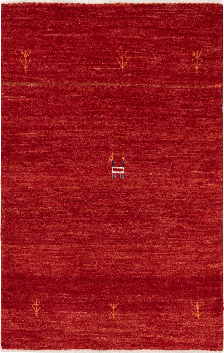 Tapete persa Persa Gabbeh Kashkuli Banafsheh 117x75 117x75, Tapete persa Atado à mão