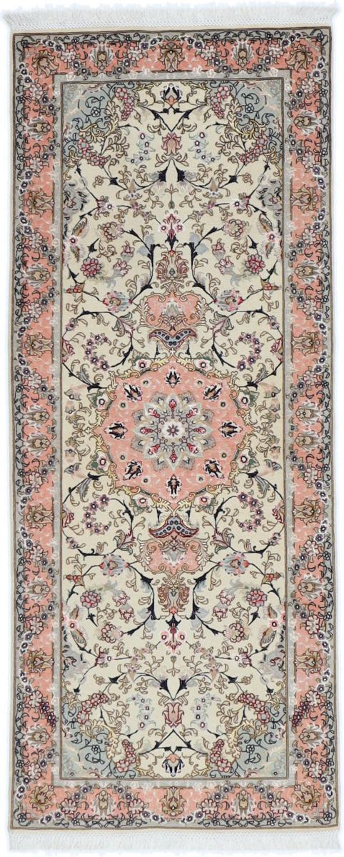 Persian Rug Tabriz 50Raj 6'7"x2'8" 6'7"x2'8", Persian Rug Knotted by hand