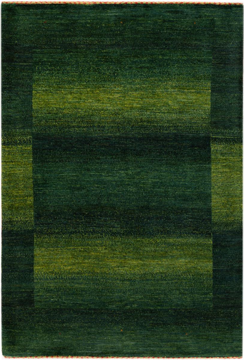 Tapis persan Persan Gabbeh Loribaft Atash 147x101 147x101, Tapis persan Noué à la main