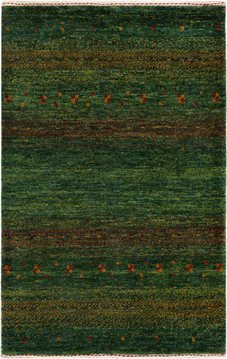 Tappeto persiano Persiano Gabbeh Loribaft Essence 91x59 91x59, Tappeto persiano Annodato a mano