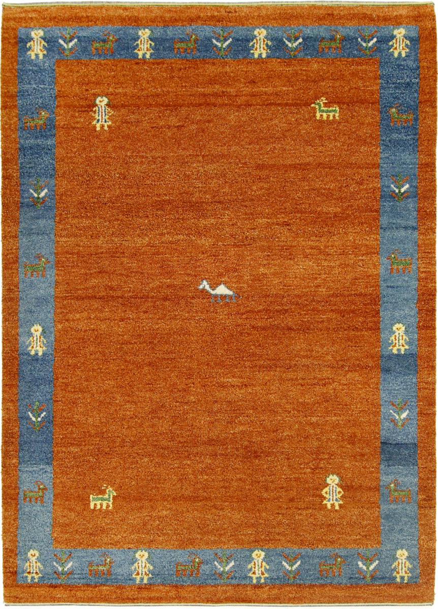 Alfombra india Gabbeh 201x136 201x136, Alfombra persa Anudado a mano