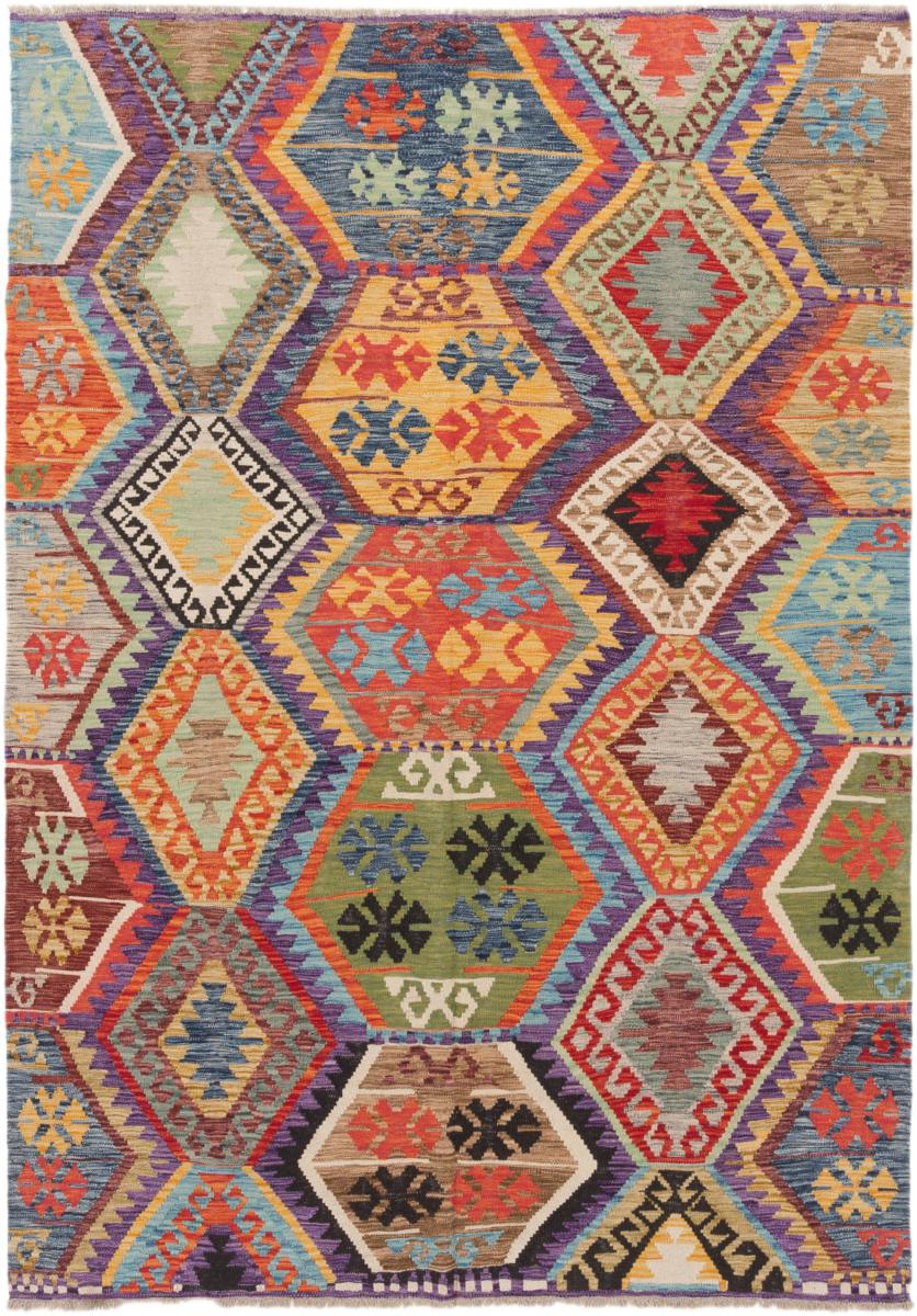 Afgán szőnyeg Kilim Afgán 252x177 252x177, Perzsa szőnyeg szőttesek