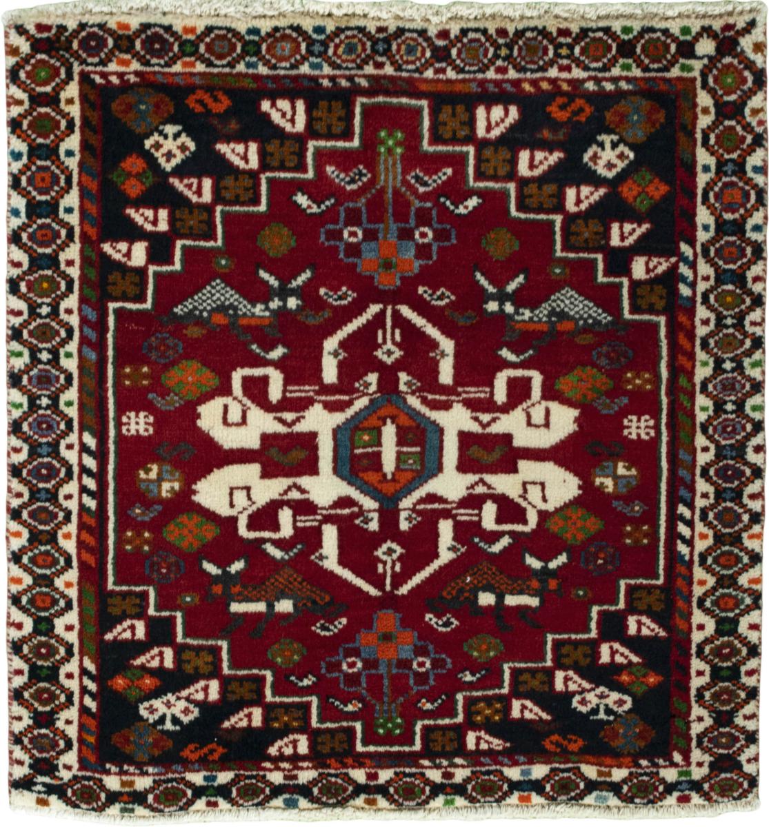 Persian Rug Shiraz 60x62 60x62, Persian Rug Knotted by hand