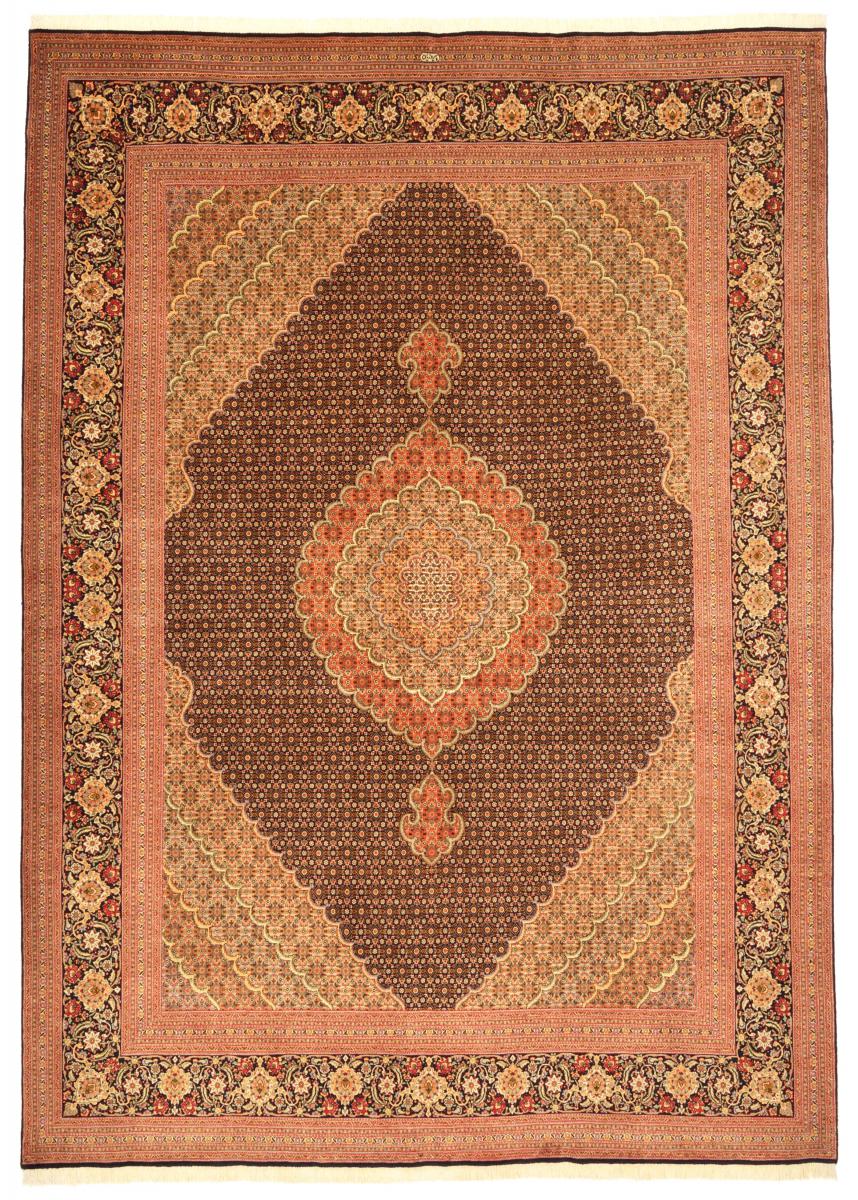 Tapete persa Tabriz Mahi 50Raj 353x253 353x253, Tapete persa Atado à mão