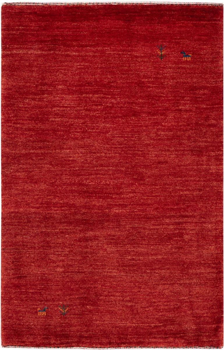 Tapete persa Persa Gabbeh Kashkuli Banafsheh 121x77 121x77, Tapete persa Atado à mão