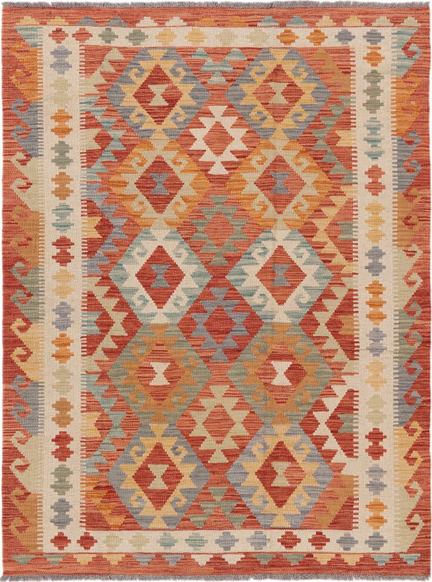 Afgán szőnyeg Kilim Afgán 176x131 176x131, Perzsa szőnyeg Kézzel szőtt