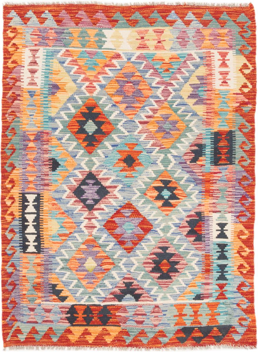 Tapete afegão Kilim Afegão 148x108 148x108, Tapete persa Tecido à mão