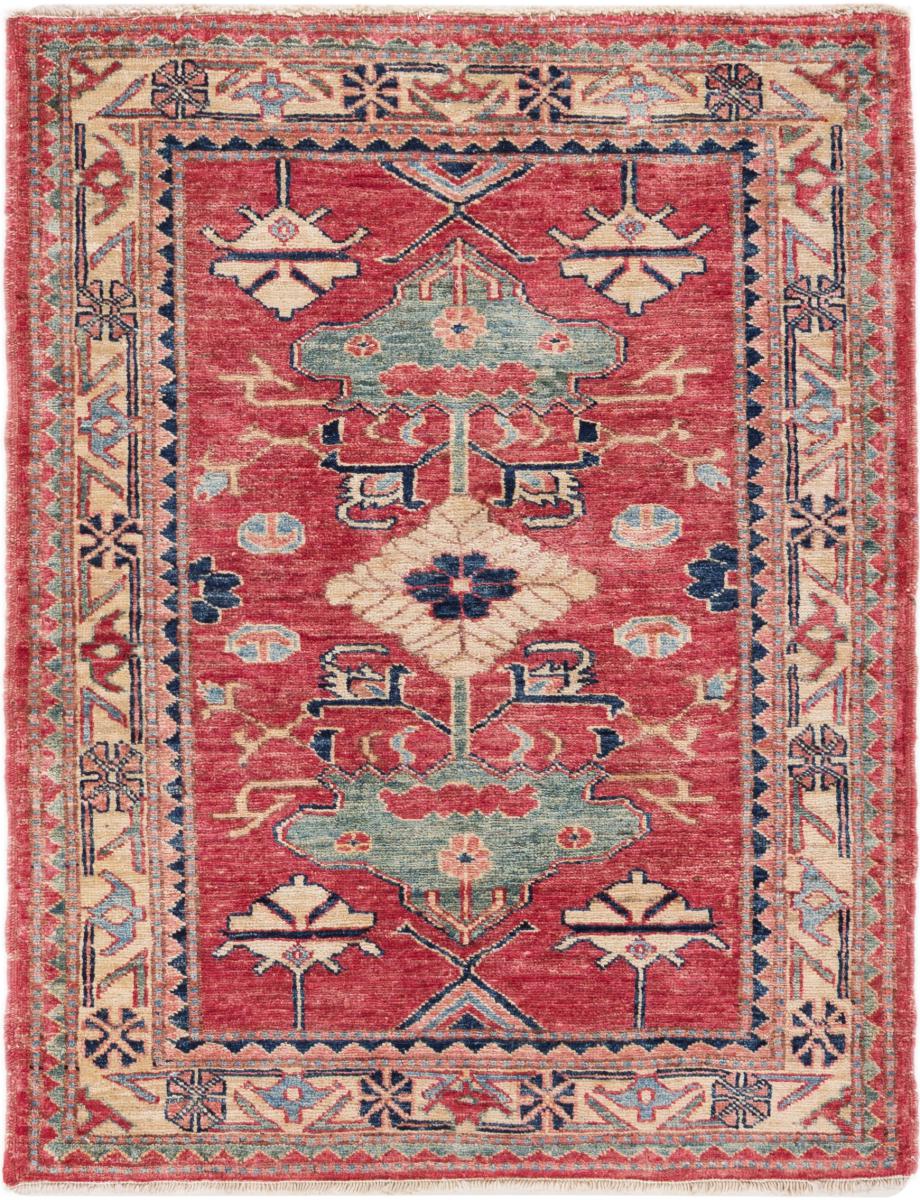 Afghaans tapijt Super Kazak 108x81 108x81, Perzisch tapijt Handgeknoopte