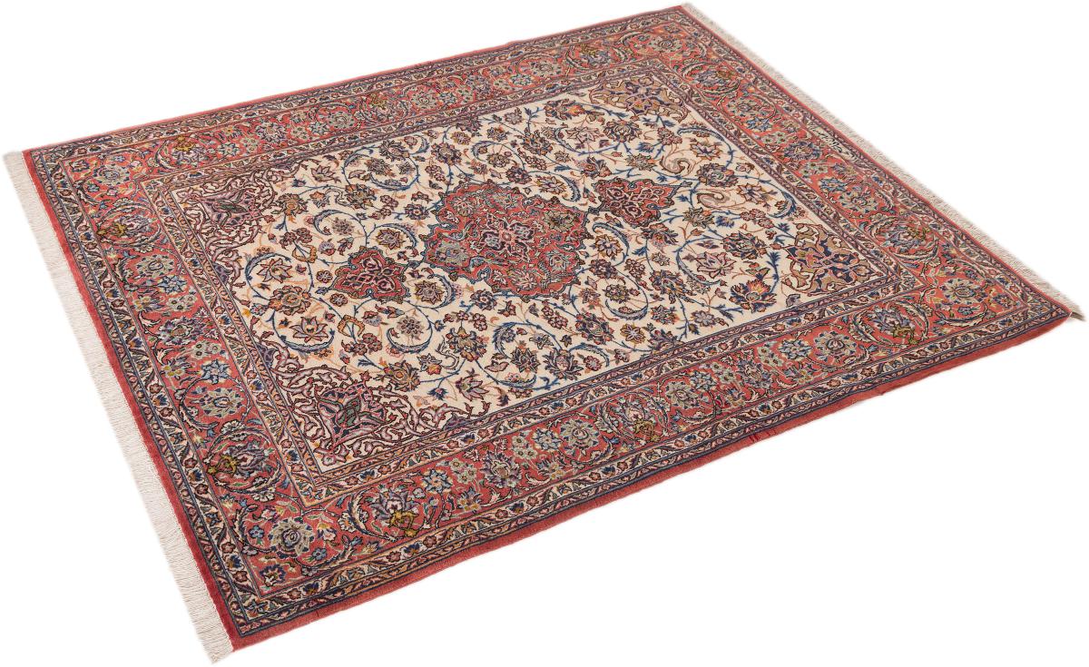 Isfahan Old Signed Silk Warp - 1