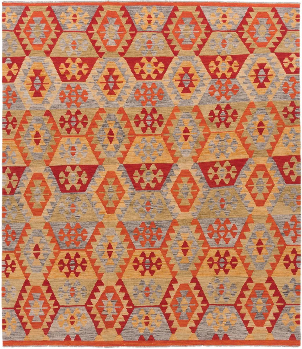 Tapete afegão Kilim Afegão 294x257 294x257, Tapete persa Tecido à mão