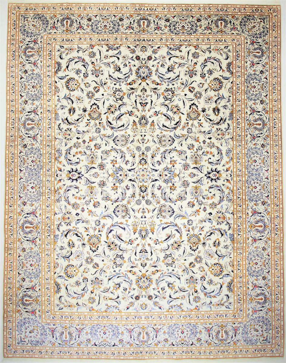 Tapete persa Keshan 396x304 396x304, Tapete persa Atado à mão