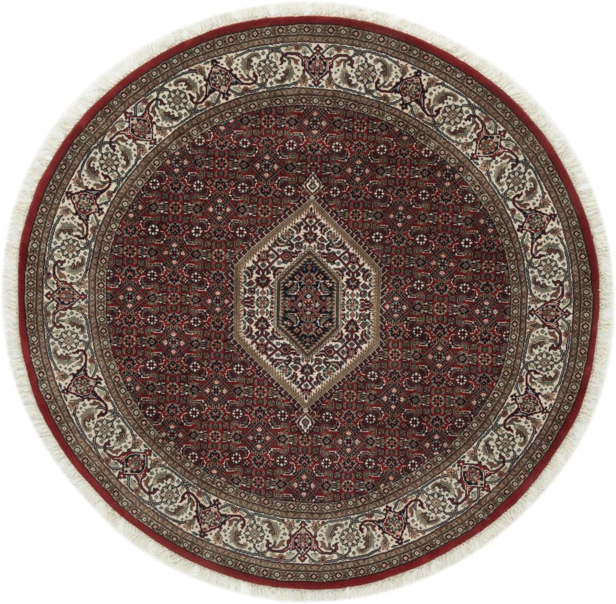 Tapete indiano Indo Bidjar 154x156 154x156, Tapete persa Atado à mão