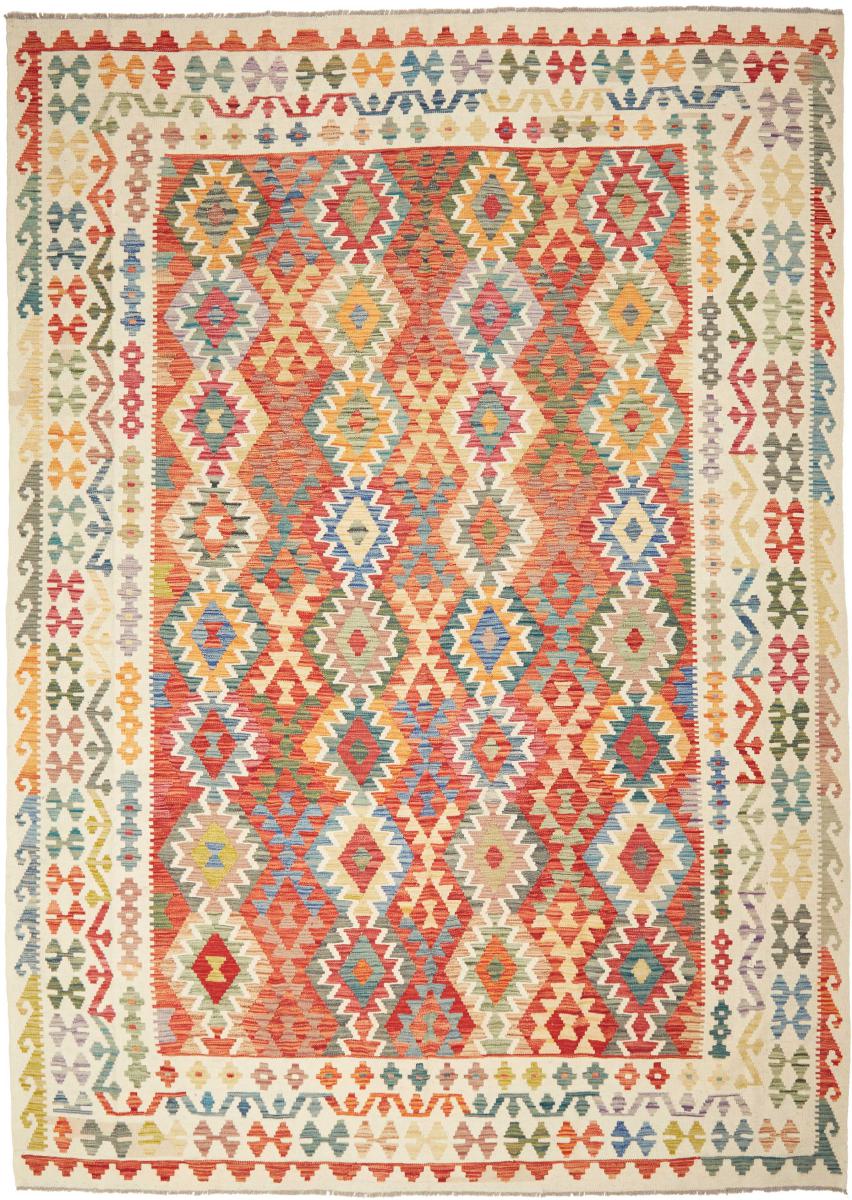 Tapete afegão Kilim Afegão 349x254 349x254, Tapete persa Tecido à mão