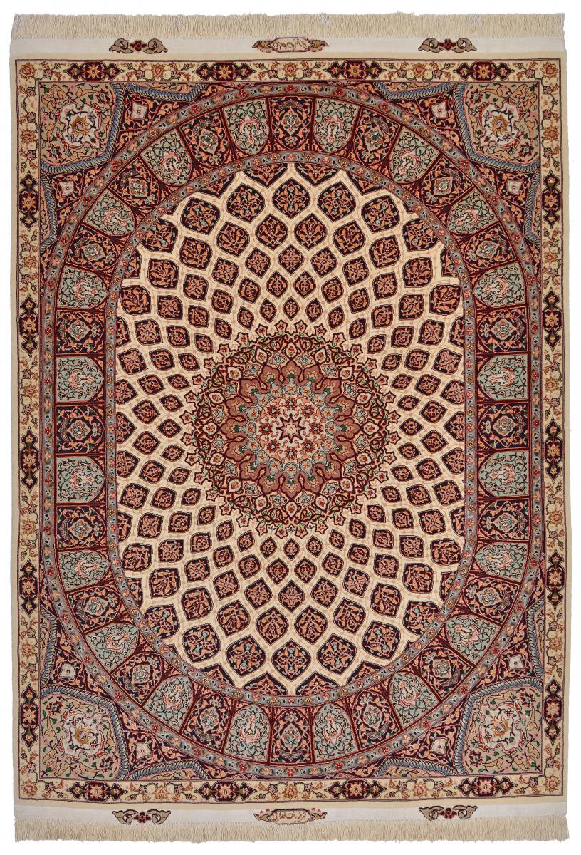 Perzsa szőnyeg Tabriz 50Raj 201x152 201x152, Perzsa szőnyeg Kézzel csomózva