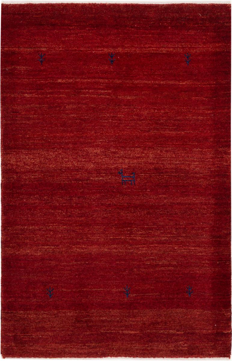 Tapete persa Persa Gabbeh Kashkuli Banafsheh 126x79 126x79, Tapete persa Atado à mão