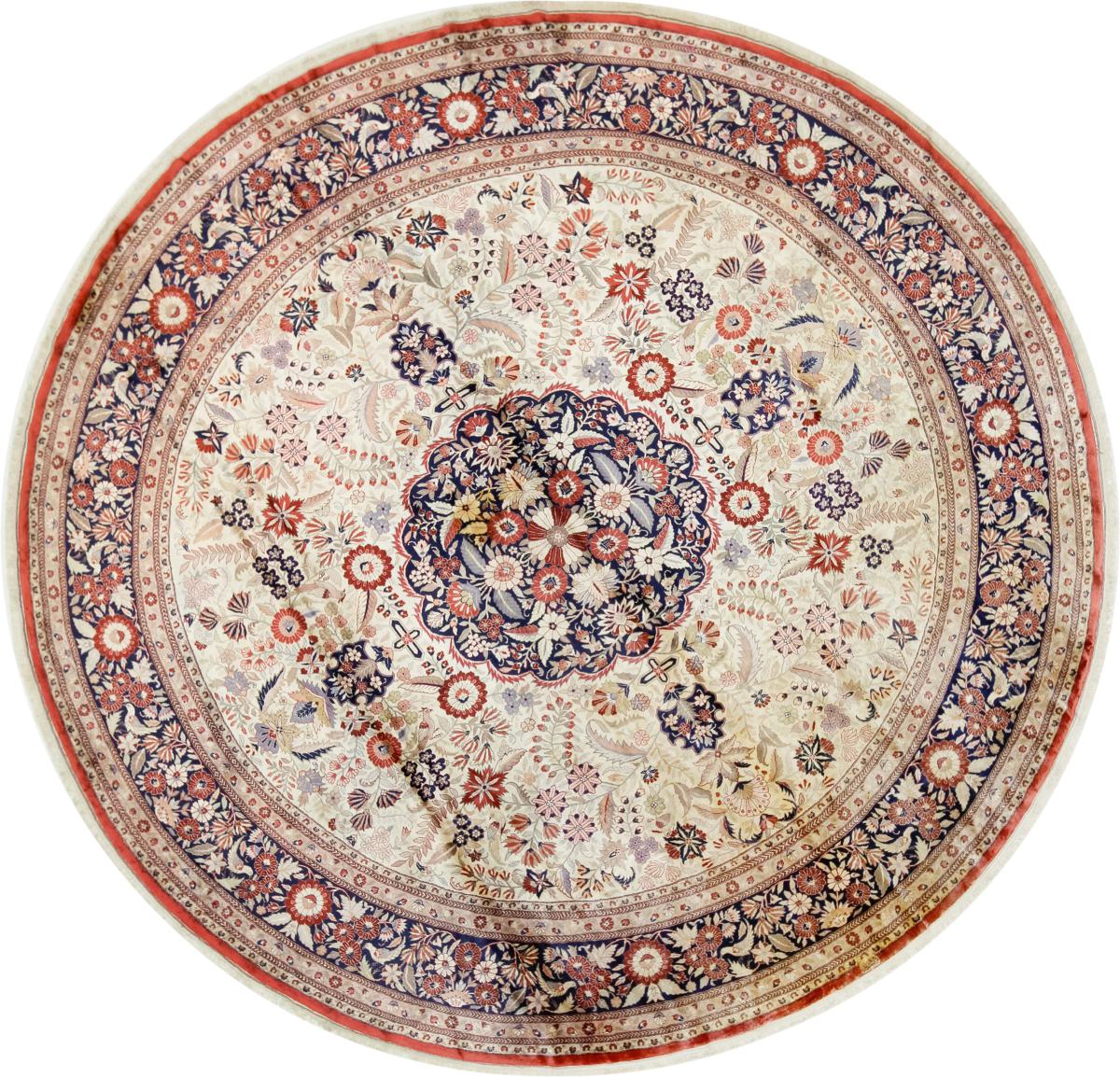 Chinese rug Hereke Silk 301x299 301x299, Persian Rug Knotted by hand