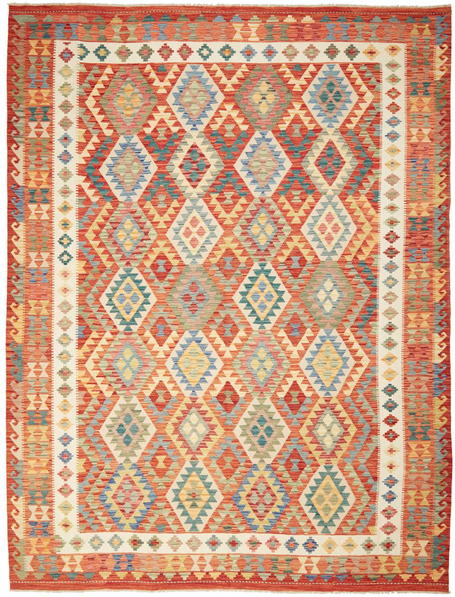 Tapete afegão Kilim Afegão 340x262 340x262, Tapete persa Tecido à mão