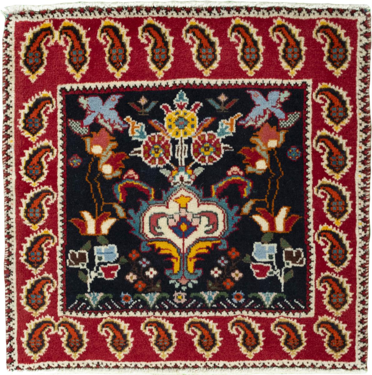Tapis persan Shiraz 60x62 60x62, Tapis persan Noué à la main