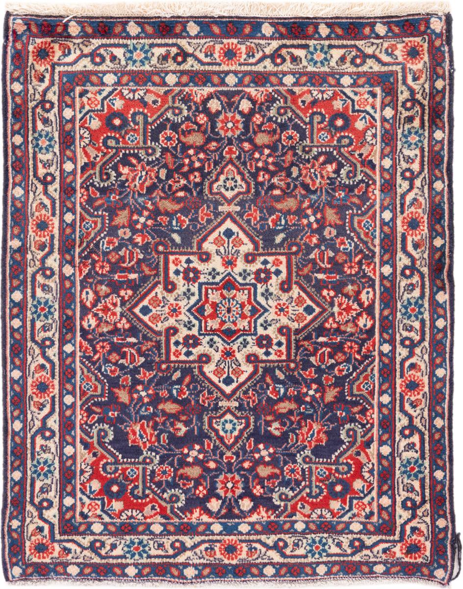 Perzisch tapijt Hamadan 98x73 98x73, Perzisch tapijt Handgeknoopt